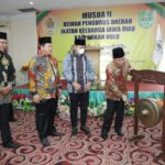 Bupati Rohul H Sukiman saat Membuka Musda IKJR ke- 2