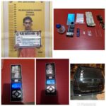 Tersangka dan barang bukti diamankan diamankan Polisi. Foto/Mengabarkan.com