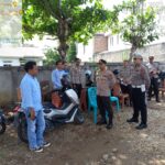 Kapolres Kuansing AKBP Pangucap turun langsung memantau prosesi peringatan Kenaikan Isa Almasih.Foto/Mengabarkan.com