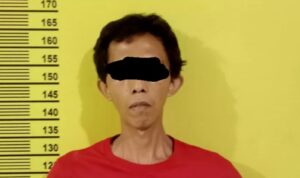 Tersangka berhasil diamankan Polisi. Foto/Mengabarkan.com