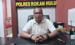 Kasat Reskrim Polres Rohul AKP D Raja Putra Napitupulu. Foto/Mengabarkan.com