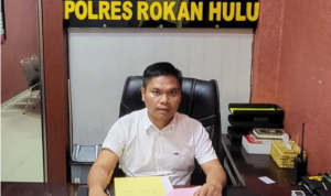 Kasat Reskrim Polres Rohul, AKP Dr Raja Kosmos Parmulais. Foto/Mengabarkan.com